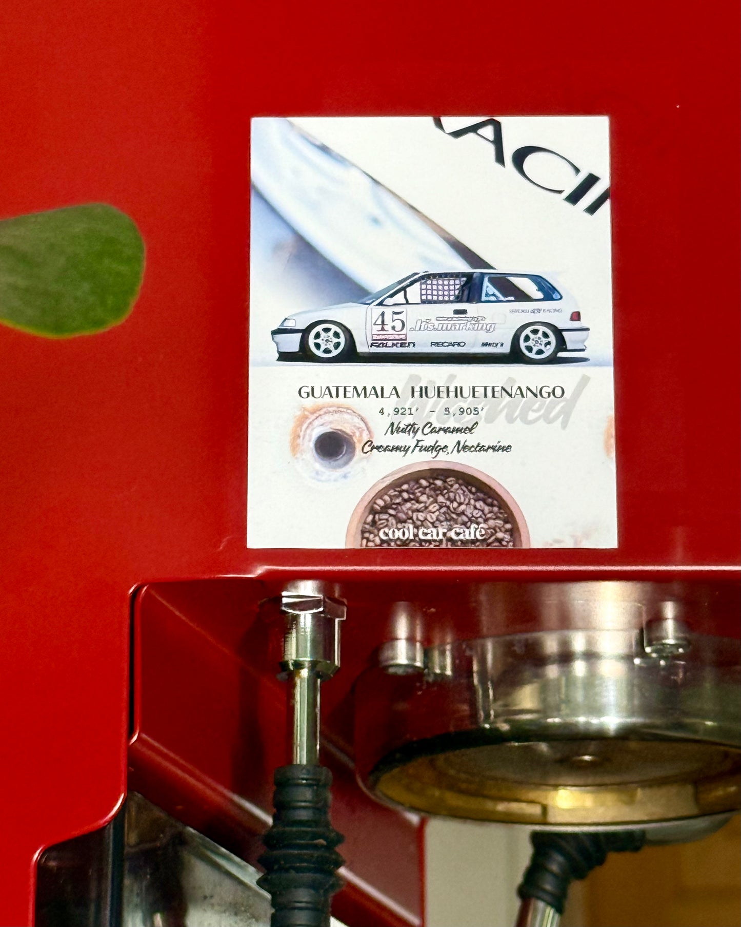 Espresso Machine Magnet EF9 2.5"x3.25"