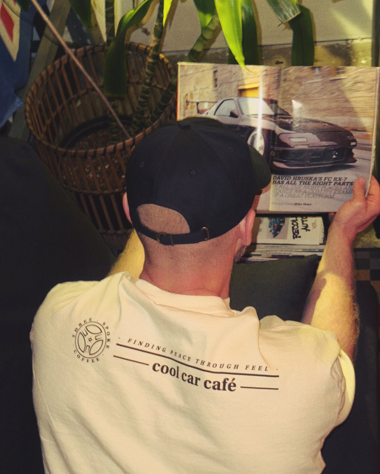 Cool Car Cafe House Tee