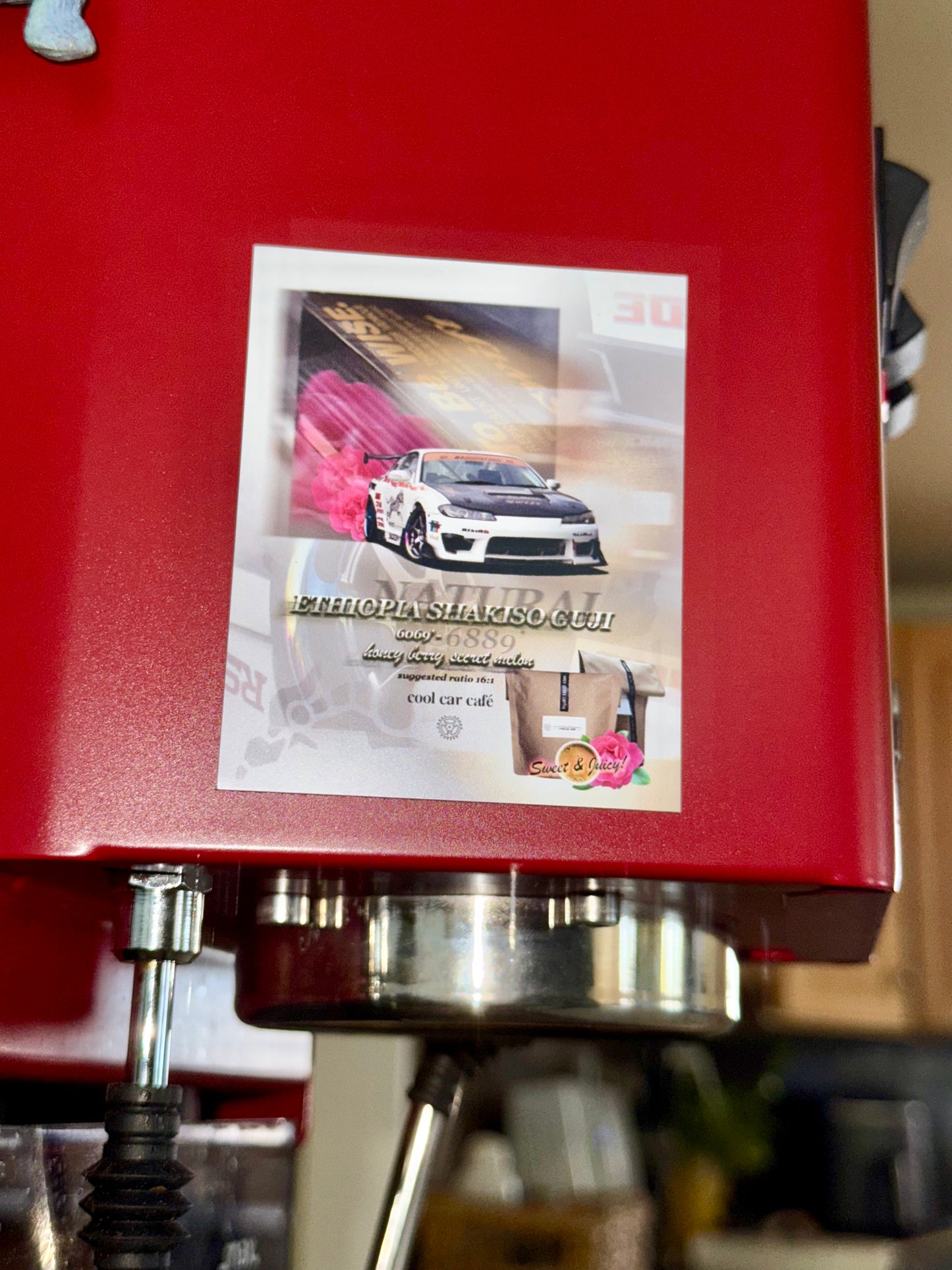 Espresso Machine Magnet S15 2.5"x3.25"