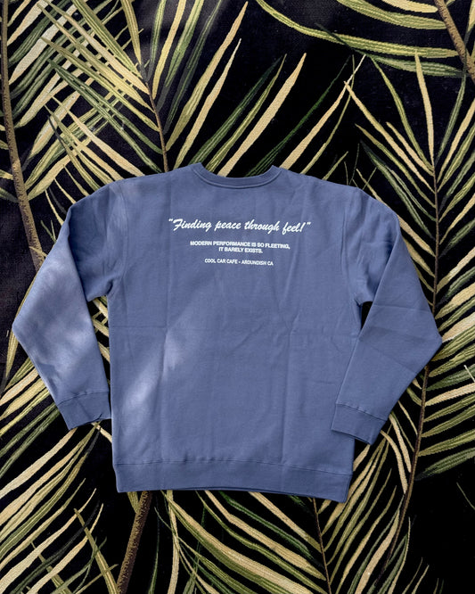 10oz Crew Neck Finding Peace Through Feel