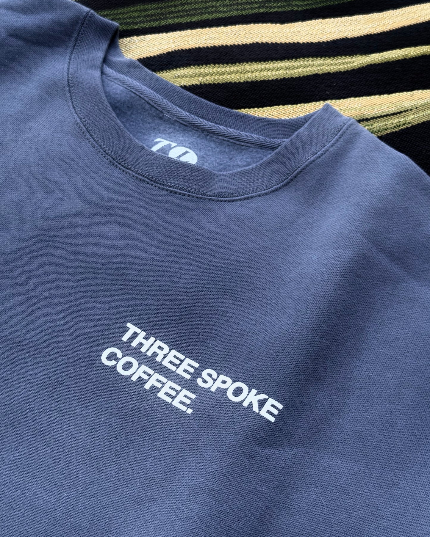 10oz Crew Neck Finding Peace Through Feel