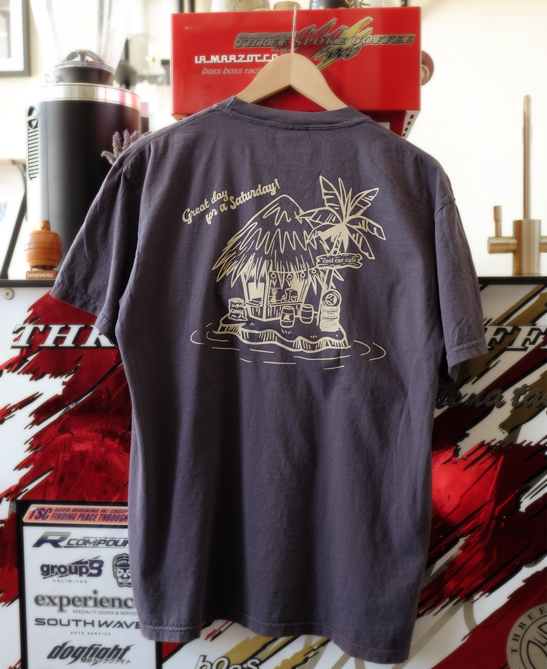 6.1oz Three Spoke Island Tee